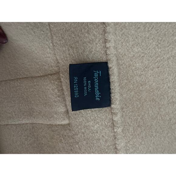 Faconnable Camel Wool Coat - Picture 4 of 4